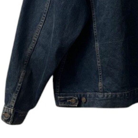 Levi's Vintage Denim Trucker Jacket 70507 Made in USA Black Tab - Picture 8 of 14